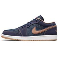 Air Jordan 1 Low SE Denim Men Sneakers Blue Midnight-Navy Muslin DH1259-400 43
