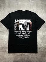 2025 m. Medvilniniai Vyriški Juodi Marškinėliai, Linkin Park Tematikos Grafika su Narių Parašais, Lyginamas Spaudas, Kasdieniai Laisvalaikio Y2k Karšti S