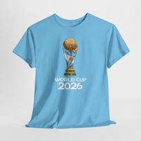 2026 m. Argentinos pasaulio taurės unisex marškinėliai, futbolo komandos marškinėliai, sporto gerbėjo dovana. L