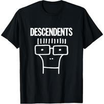 Descendents - Oficialūs prekiniai ženklai - Klasikiniai Milo marškinėliai S juoda