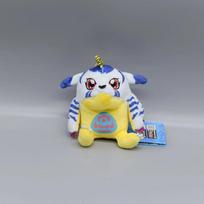 10cm Digimon nuotykis Patamon Tailmon Gomamon Patamon Piyomon Agumon Tentomon Raktų pakabukas Lėlė Pliušinis Pakabukas Dovana