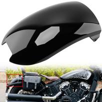 Ryškios juodos motociklo aksesuarai Galinis prailgintuvas Pratęsimas Sparnas Purvasaugis Apsauga nuo purslų Indian Scout Bobber 2015 2016-2025