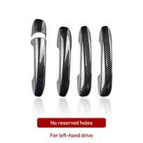 Anglies pluoštas Mercedes Benz A B C E GLC GLE GLS GLB klasės W177 W247 W205 W213 C118 W167 durelių rankenėlių dangtelis Automobilio Fiber Without hole
