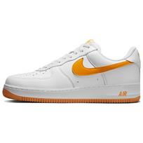 Nike Air Force 1 Low Mėnesio spalva - Baltos ir universiteto geltonos spalvos Unisex sportbačiai Guminės geltonos spalvos FD7039-100 37.5 white