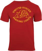 Raudonųjų jūrų pėstininkų buldogo marškinėliai Usmc Military Bull Dog Tee Us Marine Corps S