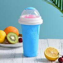 Talpa „Slushy Cup Summer Squeeze“ naminių sulčių vandens butelis Greitai užšaldomas kokteilis, smėlio puodelis, žiupsnelis greitai aušinami stebuklingi ledai 300ml