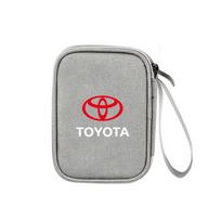 Automobilio Raktų Telefono Duomenų Laido Laikymo Krepšys Daugiafunkcis Automobilio Stilius Toyota Corolla Camry RAV4 Yaris C-HR Avensis Auris Hilux TRD