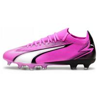 Puma Ultra Match Low AG FG Futbolo Batai Unisex Futbolo Batai Rožiniai Balti 107754-01 44.5