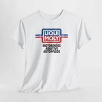 Retro Liqui Moly Unisex Storo Medvilnės Gildan Marškinėliai Klasikinis Automobilių Entuziastų T-Shirt 3XL