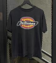Vintažiniai 1990-ųjų Deftones marškinėliai su Dickies logotipu, dydžiai S-4XL S