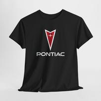 Pontiac juodi marškinėliai – Unisex klasikinio automobilio marškinėliai vyrams ar moterims 3XL