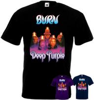 Deep Purple Burn marškinėliai sunkaus roko grupė visų dydžių S-5XL XL