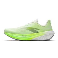 Anta 2-oji zona Širdies ritmas 80 Madingi universalūs bėgimo bateliai Vyriškas sportbačio modelis Fluorescuojanti žalia-Papūgos dramblio kaulo baltumo Paslaptingai pilka 112615555-8 42