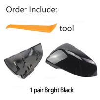 For BMW F48 F49 F39 G29 F44 F45 F46 F53 F40 for Toyota Supra Carbon Fiber Look Rear View Mirror Cover Style Side Wing Mirror Cap