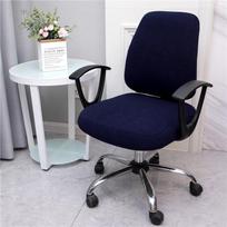 Kompiuterio biuro kėdės užvalkalas - Tamprūs universalūs kėdžių užvalkalai Besisukantis kėdės užvalkalas W52cmX D52cmX H50cm