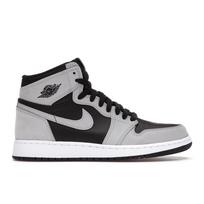 Air Jordan 1 Retro High OG GS Shadow 2.0 vaikiški sportbačiai, pilkai juodi, šviesiai dūminiai, pilki 575441-035 36