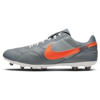 Nike Premier 3 FG Dūmų pilka Saugos oranžinė Vyriški sportbačiai Šviesiai dūmų pilka Baltymai AT5889-003 42