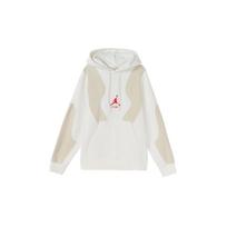 Air Jordan x Off-White Hoodija (Azijos dydis) Sail White/University Red Vyriški viršutiniai drabužiai CV0541-134 XS