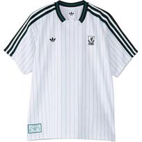 Adidas Originals Logotipas Dryžuotas Megztinis Apvalia Kaklo Trumpomis Rankovėmis Marškinėliai Vyriški Viršutiniai Drabužiai JW5466 M