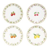 EASY LIFE porcelianinių lėkščių rinkinys "Fancy Fruit", 2 vnt., Ø 16 cm