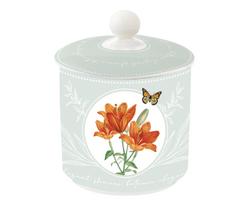 EASY LIFE porcelianinis indelis "Royal Blossom", 10,5 x 13 cm, Ø 10,5 x 13 cm