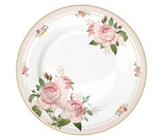 EASY LIFE porcelianinė lėkštė "Chant des Roses", Ø 26,5 cm