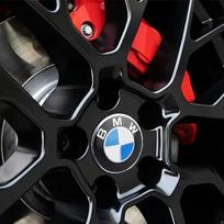 1/4 vnt. rinkinys 56mm Ratlankio dangtelio Emblema Lipdukas Automobilio Dekoracija BMW Performance F25 F26 F15 F16 E90 E91 E92 E60 E84 G22 X3 X5 X6