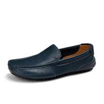 Odiniai laisvalaikio vairavimo batai Vyriški laisvalaikio didelio dydžio vyriški batai Prabangūs patogūs loaferiai Mokasinai slip-on batai Italijos loaferiai 37 raudonai ruda