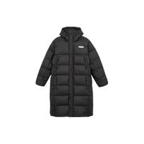 PUMA Solid Color Casual Long Hooded Down Jacket Men Outerwear Black 587721-01 XL