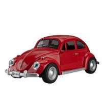 1/18 „Scale Beetle“, 1955 m. lydinio liejimo slėginis klasikinis modelis, garso ir šviesos serijos gimtadienio dovana raudona