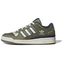 Adidas Forum Low CL žali oksiduoti unisex sportbačiai šviesiai balti šešėliai raudoni JH9596 47⅓