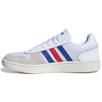 Adidas Hoops 2.0 Balti Mėlyni Raudoni Vyriški Sportbačiai Debesėlio Baltumo Kolegijos Karališka Raudona FW8250 41⅓ white