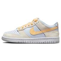 Nike Dunk Low GS Meliono Atspalvio Vaikų Sportbačiai Mėlyni Šviesiai Dramblio Kaulo Futbolo Pilki FB9109-100 38.5