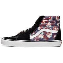 Vans Sk8 Gėlių Grafiti Aukštakulniai Sportbačiai Unisex Sneakeriai Juodi Rudi VN0A4BV61JA 36