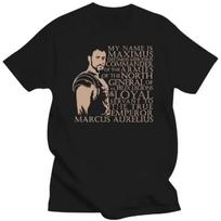 Dovana vyrams moterims mergaitėms unisex marškinėliai naujas Maximus Decimus Meridius Gladiatorius 2000-ųjų veiksmo filmas Peplum Graphix juokingas S juoda