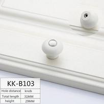 1 vnt. baltos keraminės durų rankenėlės Modernios baldų rankenėlės Cinko lydinio keraminiai traukikliai Virtuvės spintelių, spintelių durų, stalčių rankenėlė