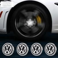 2025 Karštos VW 4vnt. Stebulės LED žibintai Dangtelis Automobilio Plaukiojantis Apšvietimas Ratų Centrinių Dangtelių Dangteliai Volkswagen golf4/6/7 toutan passat ti 56mm 4pcs