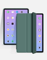 Dėklas Lenovo tab P12 12,7 colio TB-375FC, automatinio pažadinimo stovas, planšetinio kompiuterio dangtelis, Xiaoxin Pad Pro 12.7 TB-371FC, magnetiniai išmanieji dėklai, Capa Xiaoxin Pad Pro 12.7 žalia