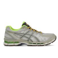 Bodega x ASICS Gel Kayano 20 Mažos pergalės kaupiasi Unisex sportbačiai Kreminės Sidabrinės Žalios Eukalipto 1203A621-201 42.5