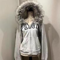 2KWEIRD Y2k Moteriški Gotikiniai Hip Hop Mados Grafiniai Punk Raidžių Spaudiniai Su Užtrauktuku Gobtuvai Estetiški Harajuku Gobtuvai Drabužiai Streetwear S pilka spalva
