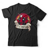 Deadpool marškinėliai Aš Esu Vienaragis Unisex ir Vaikams Juokingi Komiksų Veiksmo Filmas S