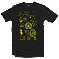 Rūgštinė šypsena T-shirt - Rūgštinė House šokių muzika Rave DJ Old Skool EDM S