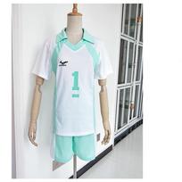 Anime Cosplay kostiumas Tinklinis Jaunesnysis Aoba Jonishi High School Chuan Toru vaidmenų žaidimas Jersey Team Cosplay uniforma S