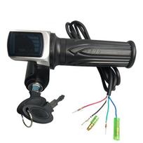 36v48v60v vairo akceleratoriaus greičio reguliatorius LCD ekranas elektrinis dviračio akceleratoriaus priedai 36V (with lock)