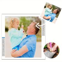 Personalizuotas nuotraukos deimantų menas suaugusiems, individualus 5D deimantų tapybos rinkinys, „pasidaryk pats“ dovanos šeimai, namų sienų dekoras 20x30