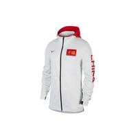Nike Therma Flex Showtime Krepšinio Hoodis Apšilimo Striukė Vyriški Viršutiniai Drabužiai Baltas AT4867-100 M