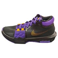 Nike LeBron Witness 8 EP Lakers Vyriški sportbačiai Juodi Laukų Violetiniai Universitetiniai Auksiniai FB2237-001 39