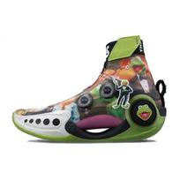 Li Ning The Muppets X WOW 9 Aukštakulniai krepšinio bateliai Vyriški sportbačiai Daugiaspalviai ABER003-13 41⅔