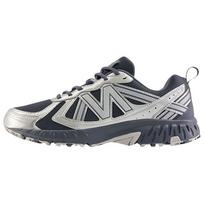 New Balance Nb 410 V5 Comfortable Versatile Low-Top Casual Trail City Commuting Running Shoes Unisex sneaker Black Silver MT410GS5 38