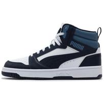 Puma Rebound V6 Kasdieniai universalūs žemi sportbačiai Unisex sportbačiai Juodi mėlyni 392326-28 41